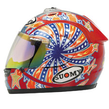 Suomy - Extreme Spec1R Helmet - Red Bostrom